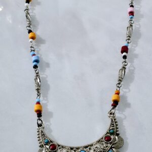 Berber Vintage Handmade Tribal Metal Boho Necklace Jewelry