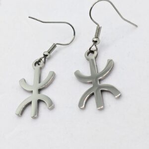 Amazigh Boucles d'oreilles YAZ tifinagh d oreilles Adaptation
