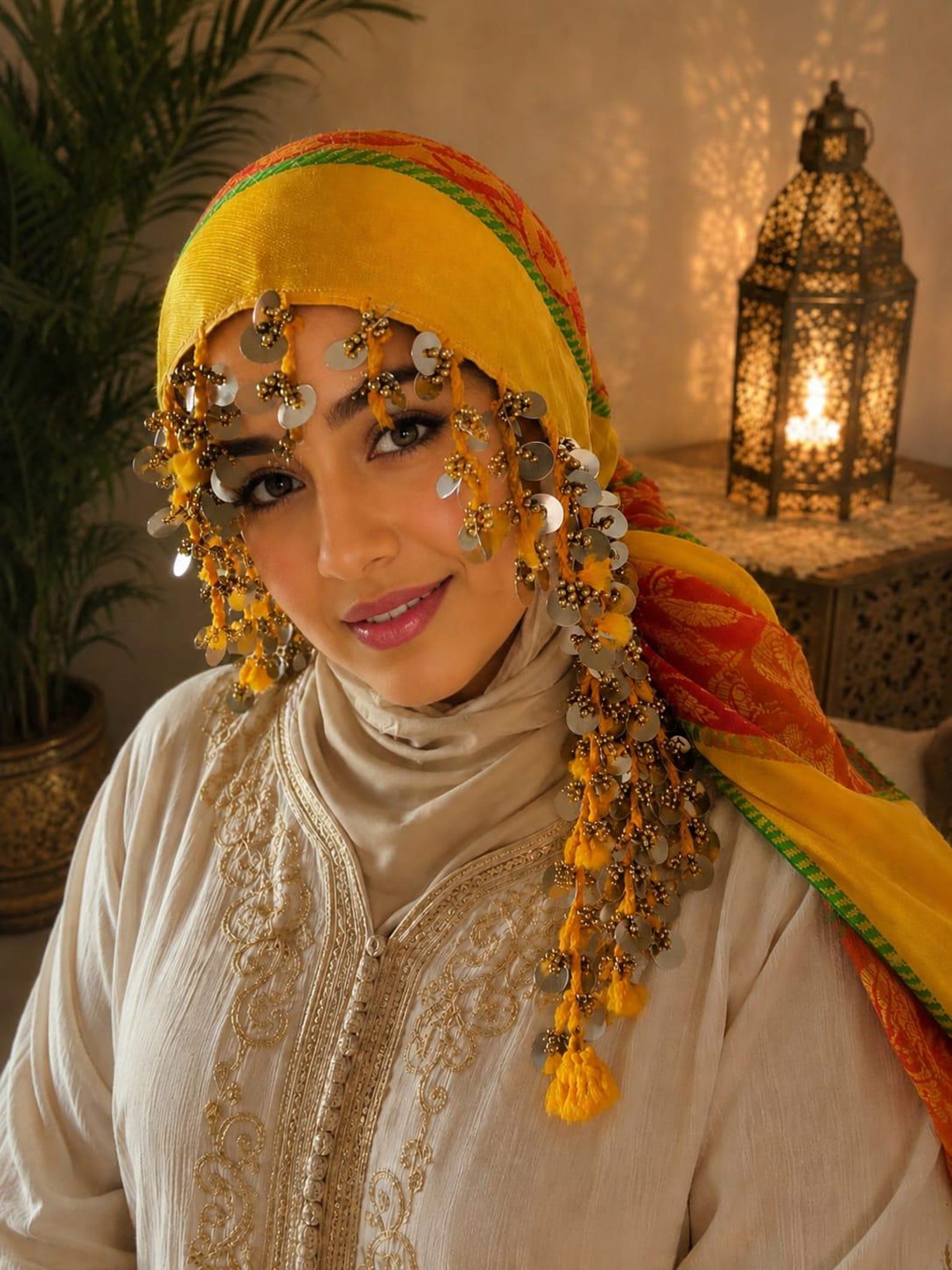 Berber Handmade Silk Belt Traditional Headpiece Multi-Use Headband