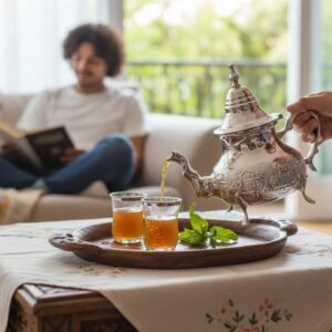 Amazigh Handmade Teapot 850ml 7oz Traditional Tea Mug