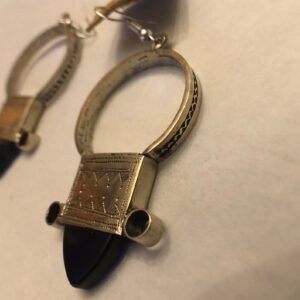 Amazigh Tuareg Ingal Fair Trade Niger Jewelry Set with Necklace Earrings