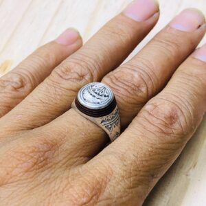 Amazigh Handmade Solid Silver Touareg Engraved Tribal Ring