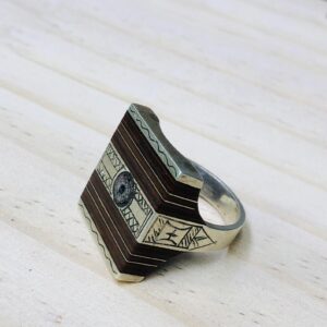 Amazigh Bague en argent Tribal Touareg Berbère Ring