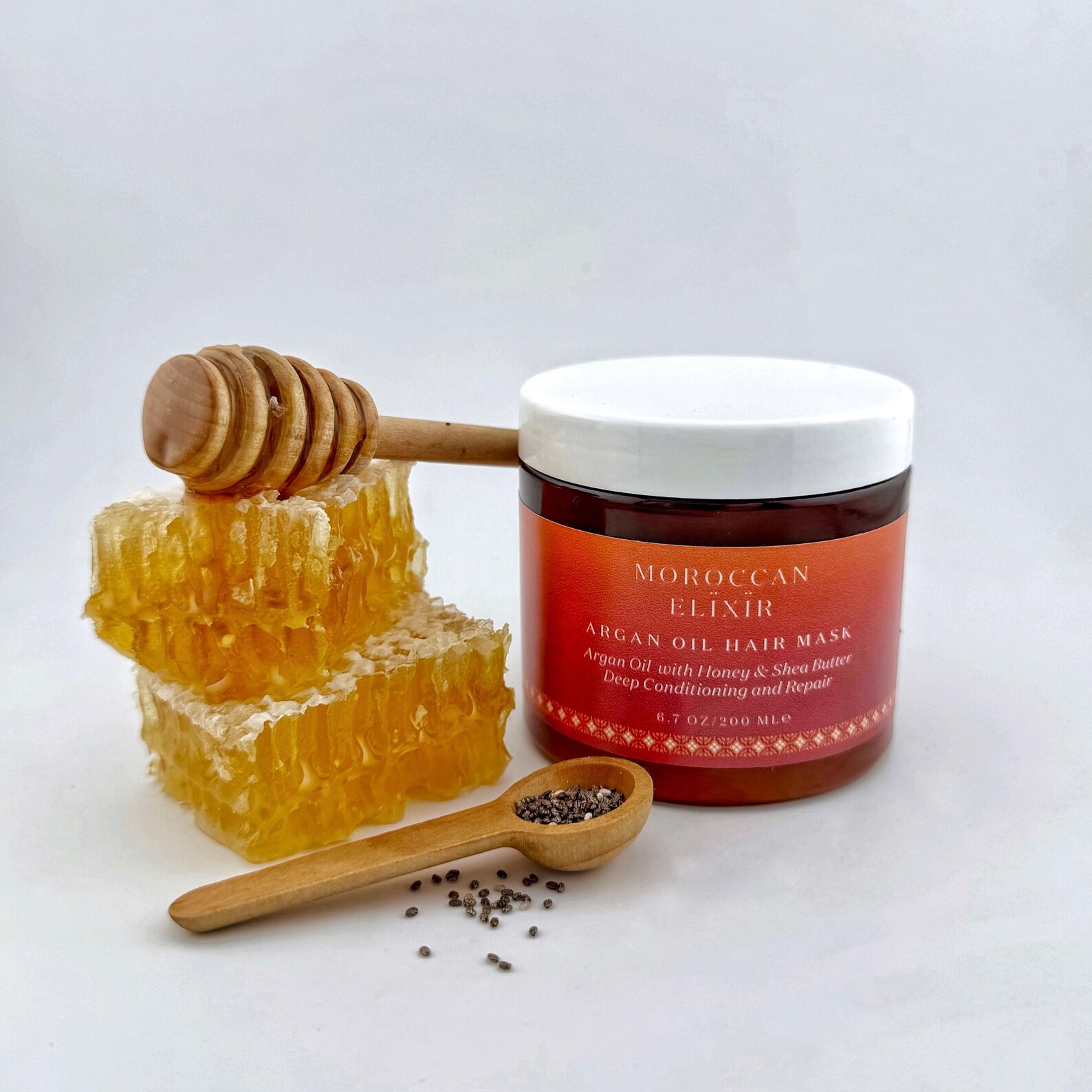 Berber Argan Honey Hair Mask - Argan Oil Oil