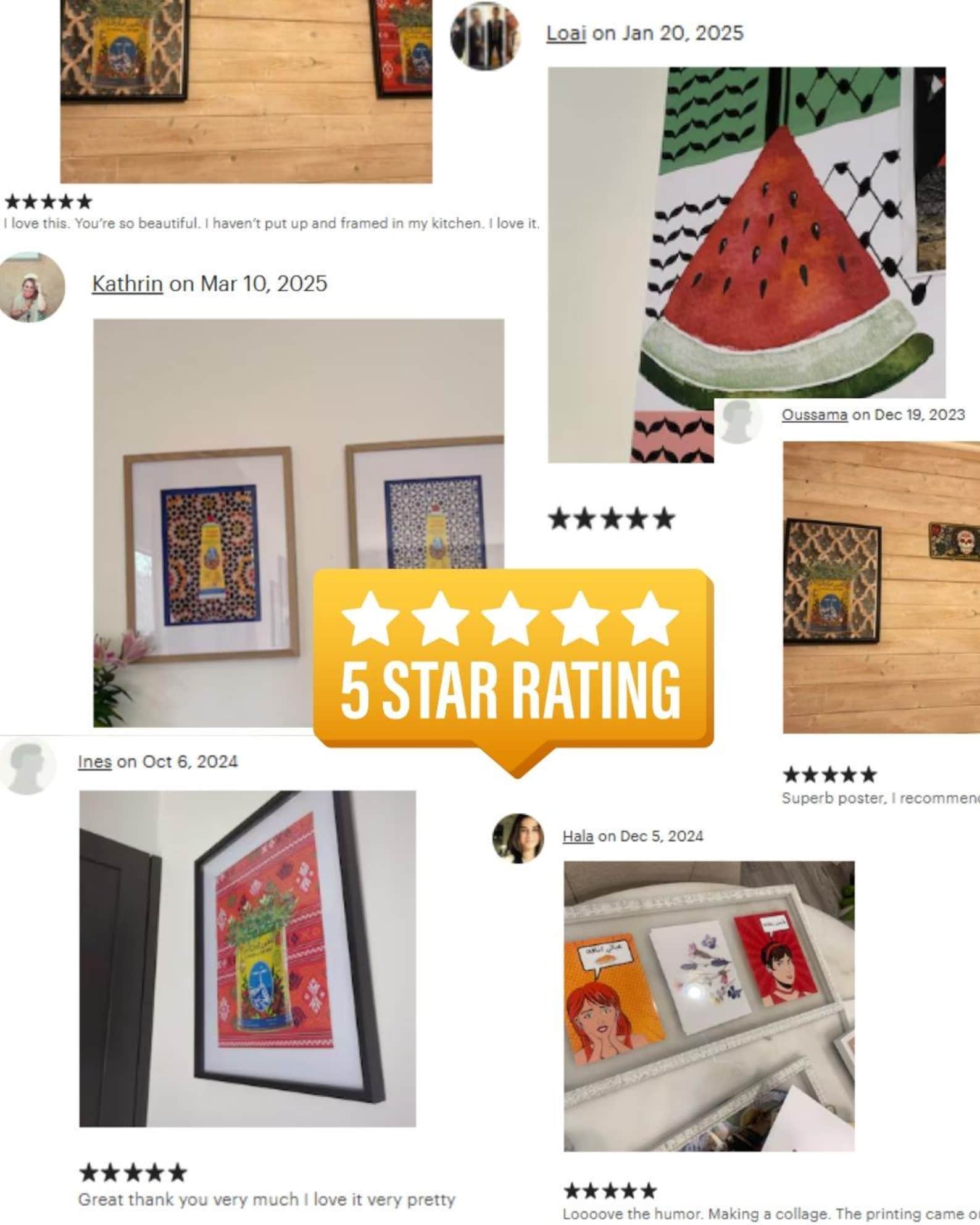 💾 Amazigh Harissa Art Print Tunisian Wall Decor Artwork