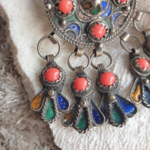 Amazigh Fibule kabyle berbère Silver Tabzimt Traditional broche