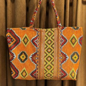 Berber Woven Tote Handmade Boho Shoulder Ethnic Bag