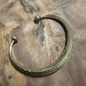 Berber Traditional Handmade Stainless Steel Engraved Bangle Bracelet