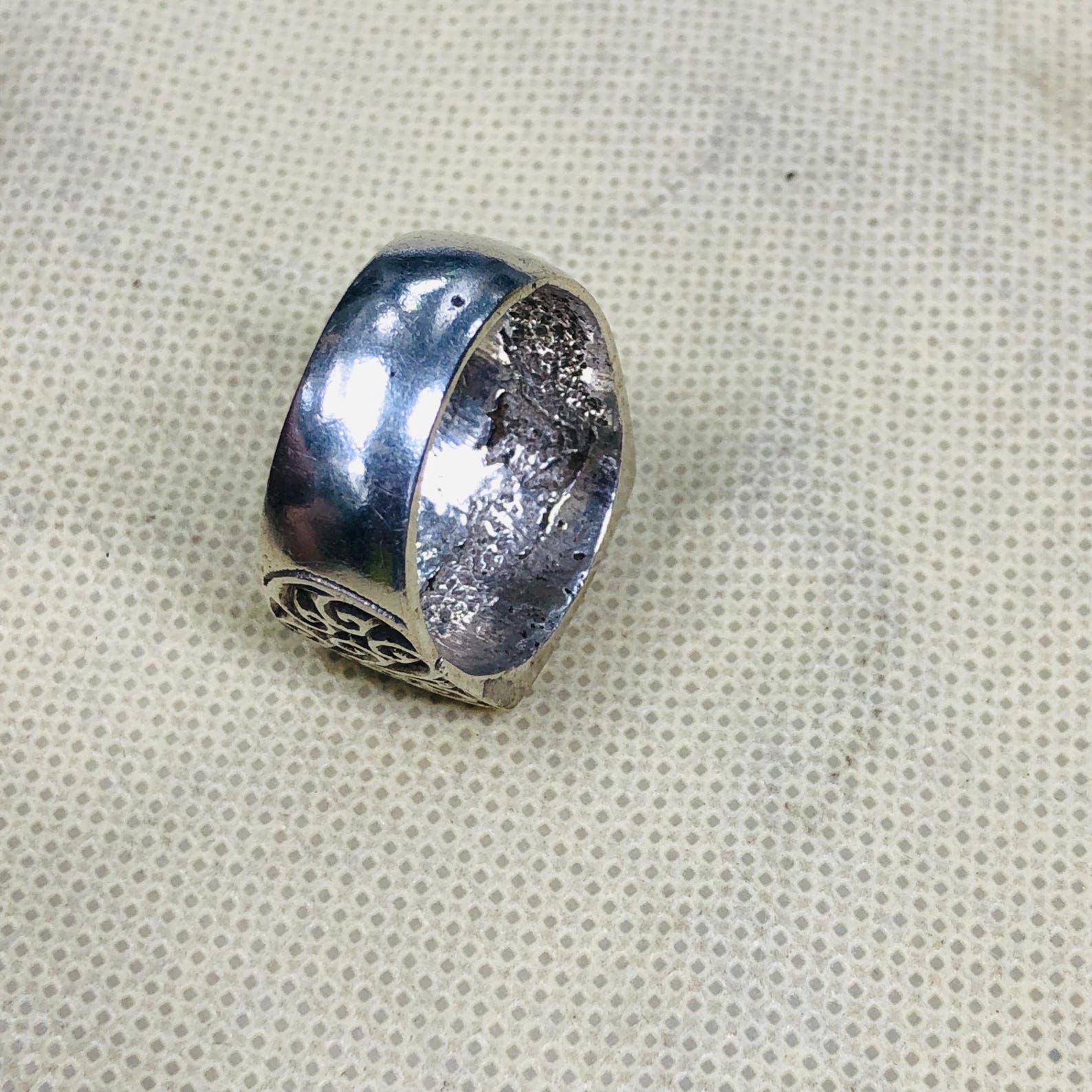 Amazigh Jewelry Traditionnels Marocains Ring Berbère Silver Handmade
