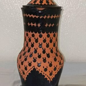 Amazigh Ceramic Piece - Ceramic Distinctive Style for Everyday Heritage Use