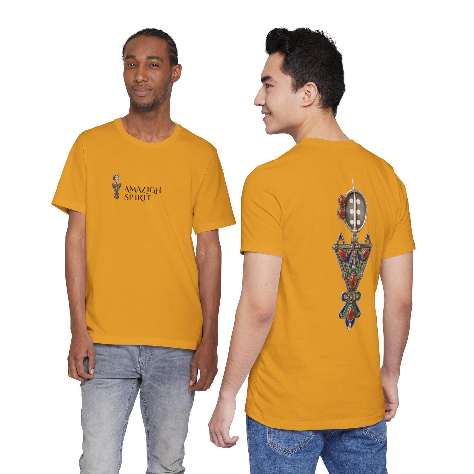 Berber Spirit T-shirt Soft Cotton Heritage Graphic Shirt