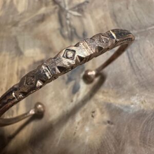 Amazigh Armreifen aus Kupfer handgemacht traditionellen Werstätten Marokko