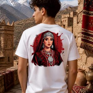Amazigh Imazighen People Tee with Yaz Symbol Shirt