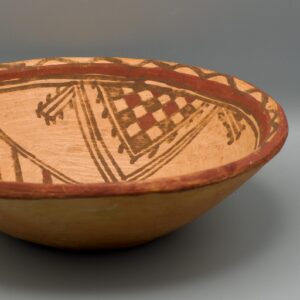Berber Earthenware Handmade Clay Pottery Maghrebi Arab Bowl