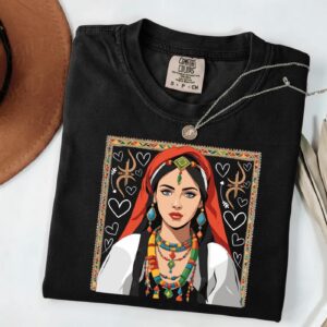 Berber Kabyle Tifinagh Amazigh Yaz Symbol Comfort Colors T-Shirt