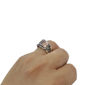 Amazigh Handmade Silver Authentic Jewelry Ring from Tiznit