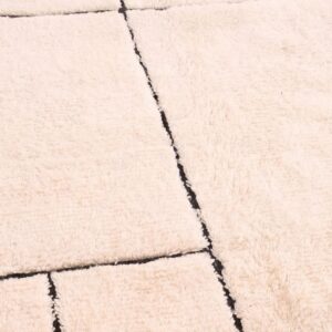 Custom Amazigh Berber Wool Living Room Geometric Handmade Rug