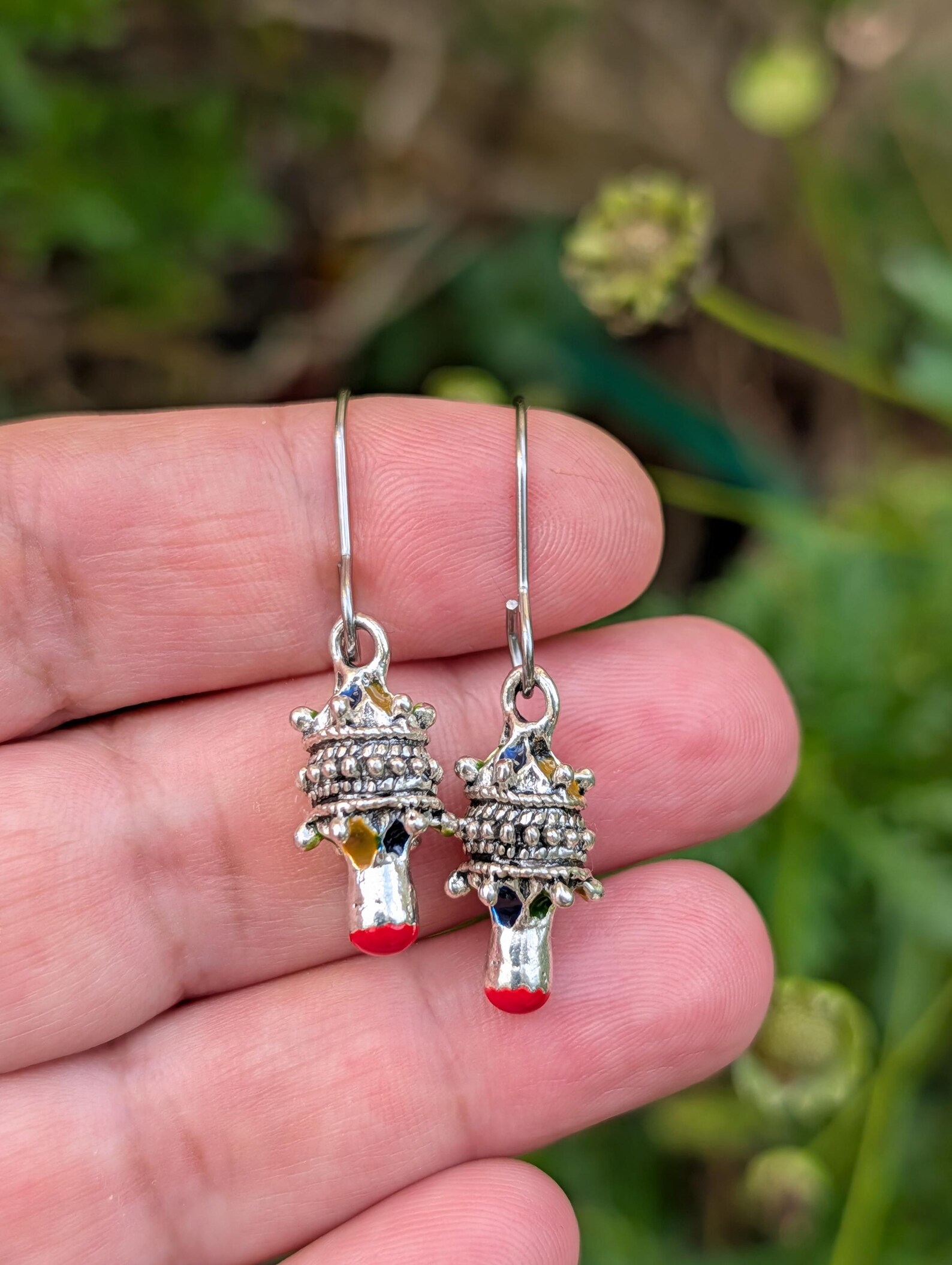 Amazigh Boucles d oreilles femme- kabyle berbère traditionnelle