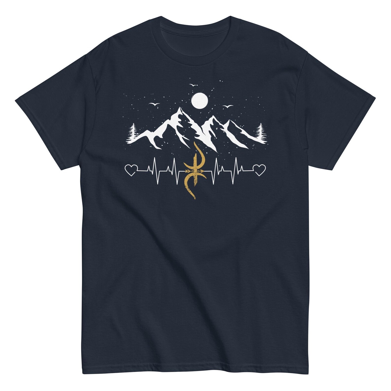 Berber Kabyle Tifinagh Amazigh Yaz Symbol Cultural Flag T-Shirt