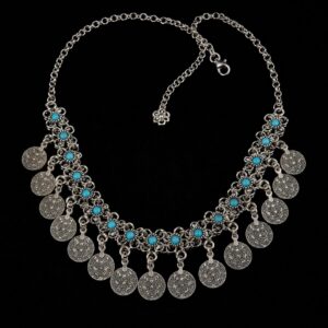 Amazigh Tasfift Traditional Handmade Steel Acier Tribal Necklace