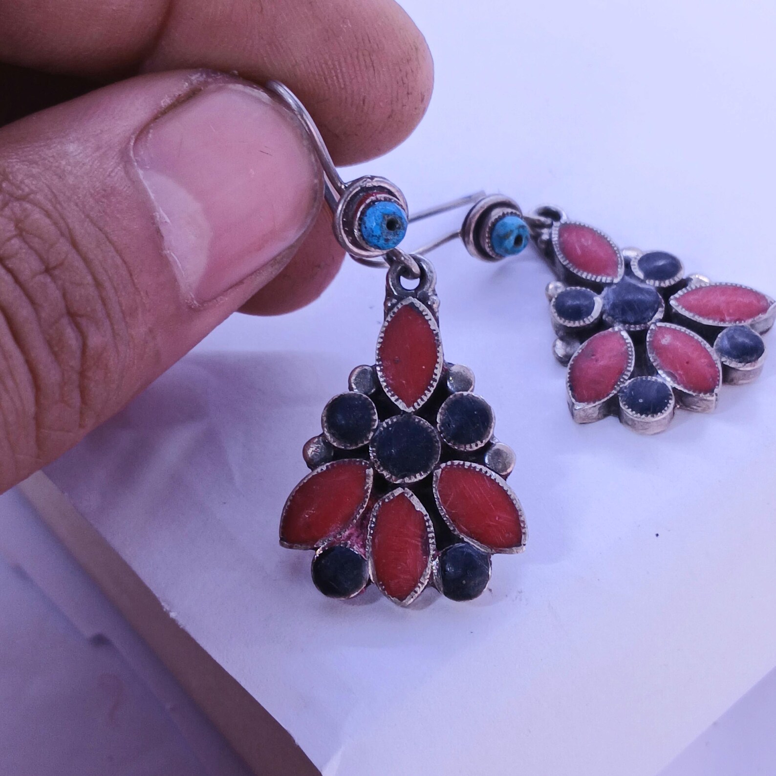 Berber Rare Find Handcrafted Silver Earrings for Personal Jewelry Styling