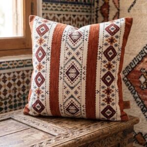 Berber Handmade Style Cushion Cover Boho Pillow Decor