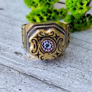 Amazigh ethnique Touareg Bédouins nomades Berbère Sahara hippie nomades Tizerzai perles Ring