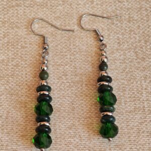 Berber Boucles d oreilles perles en verre Earrings