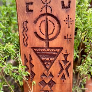 Berber Hand Carved Wooden Symbol Wall Art Decor