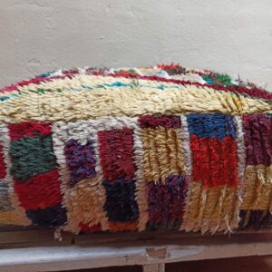 Berber hand made ' pouf ' pouf cover '' pouf