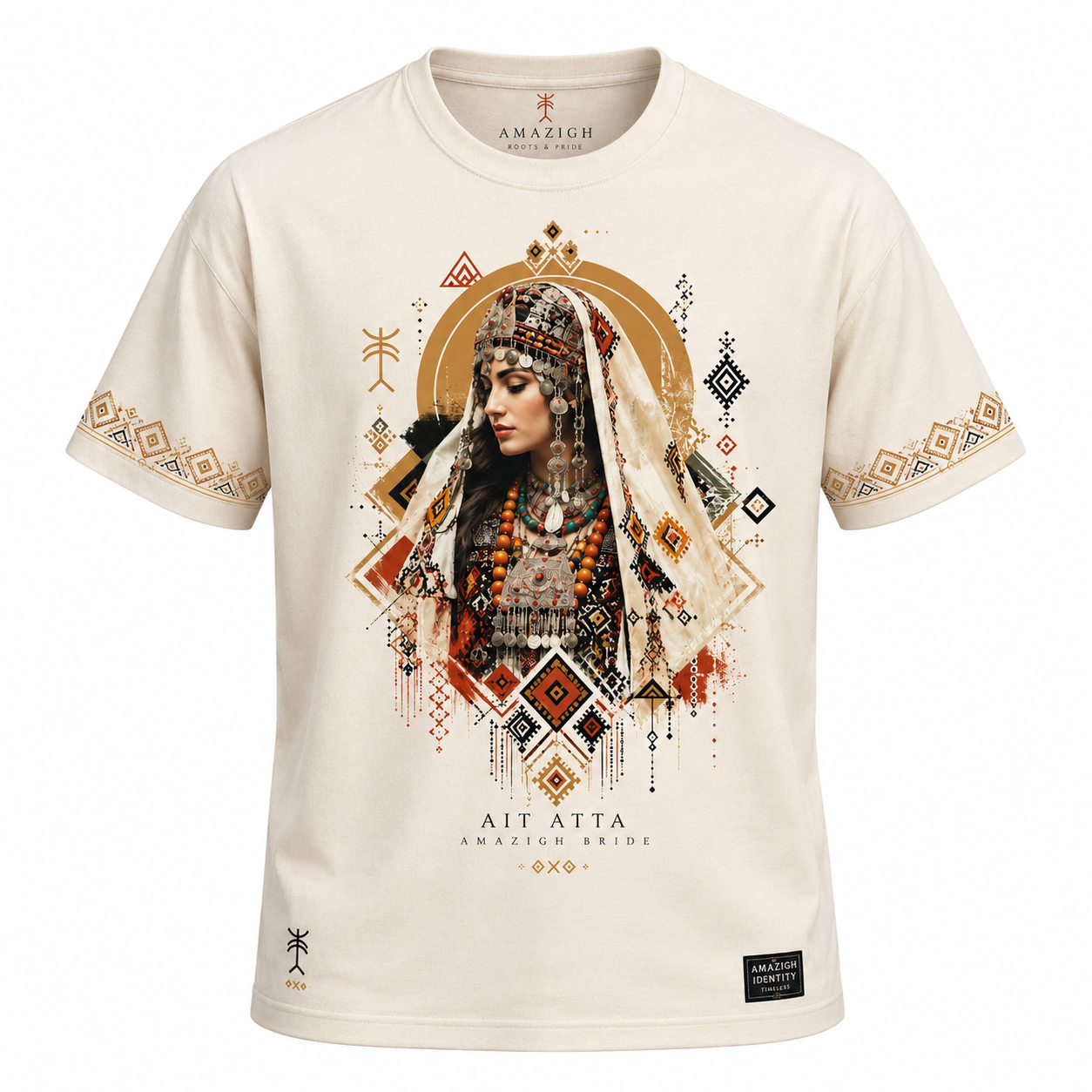 Amazigh Ait Atta Bride Berber Printable Download Digital Art