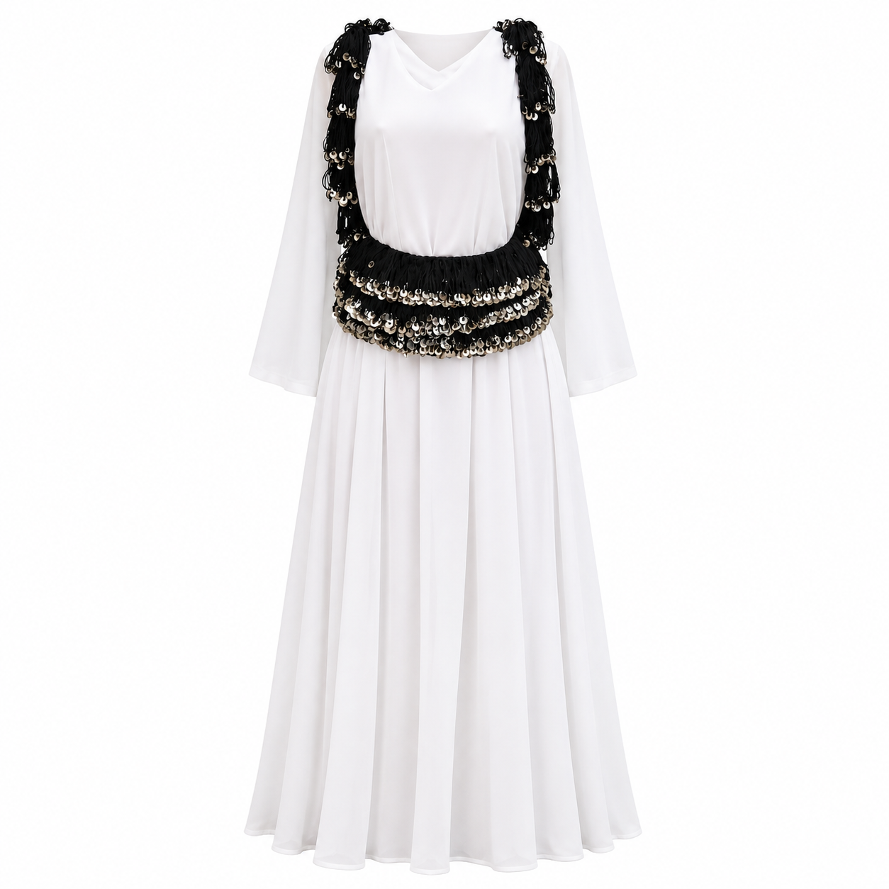Amazigh Atlas Dance Belt with Mozoun Coin Belt Costume