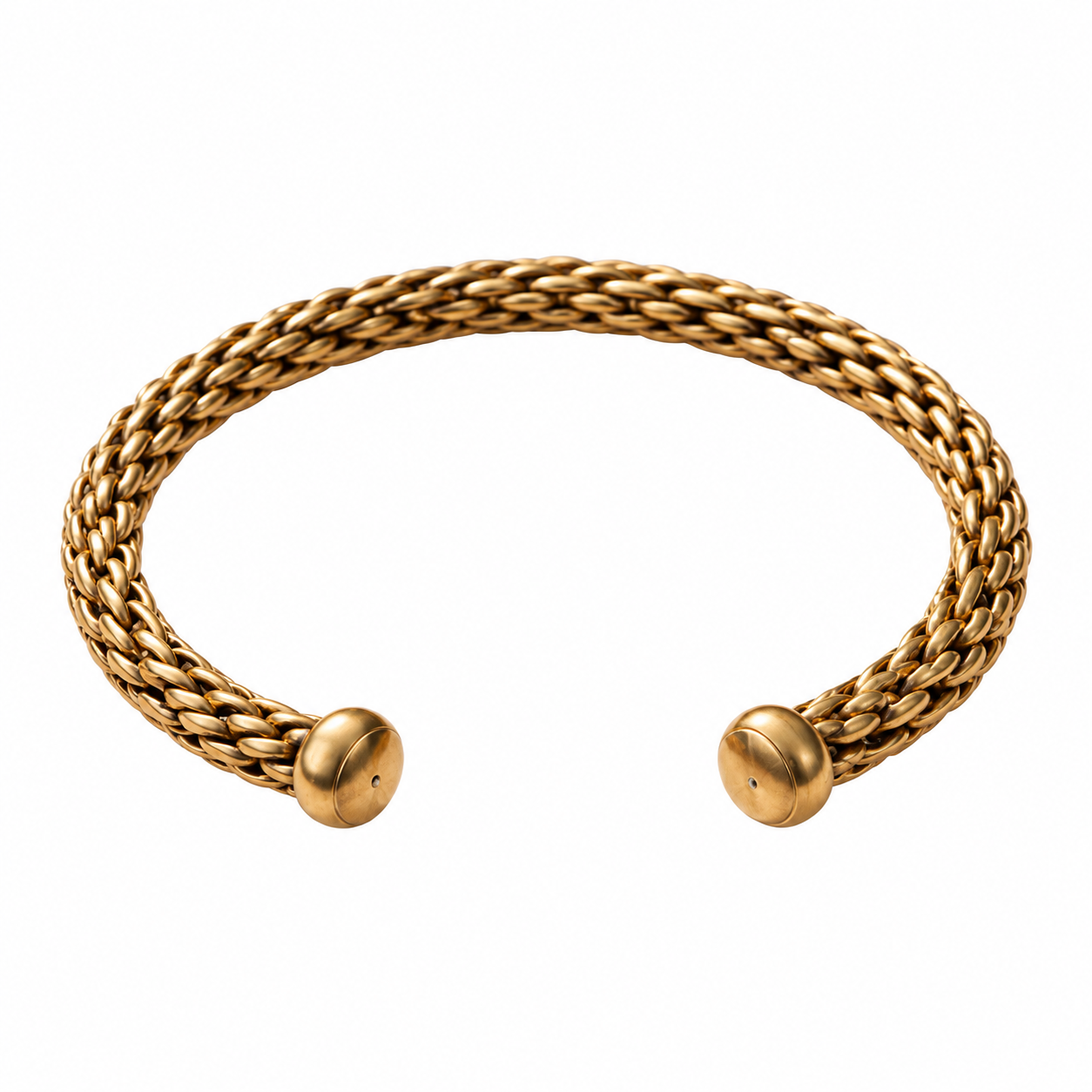 Amazigh Berber Handmade Copper Bracelet with Traditional Engravings