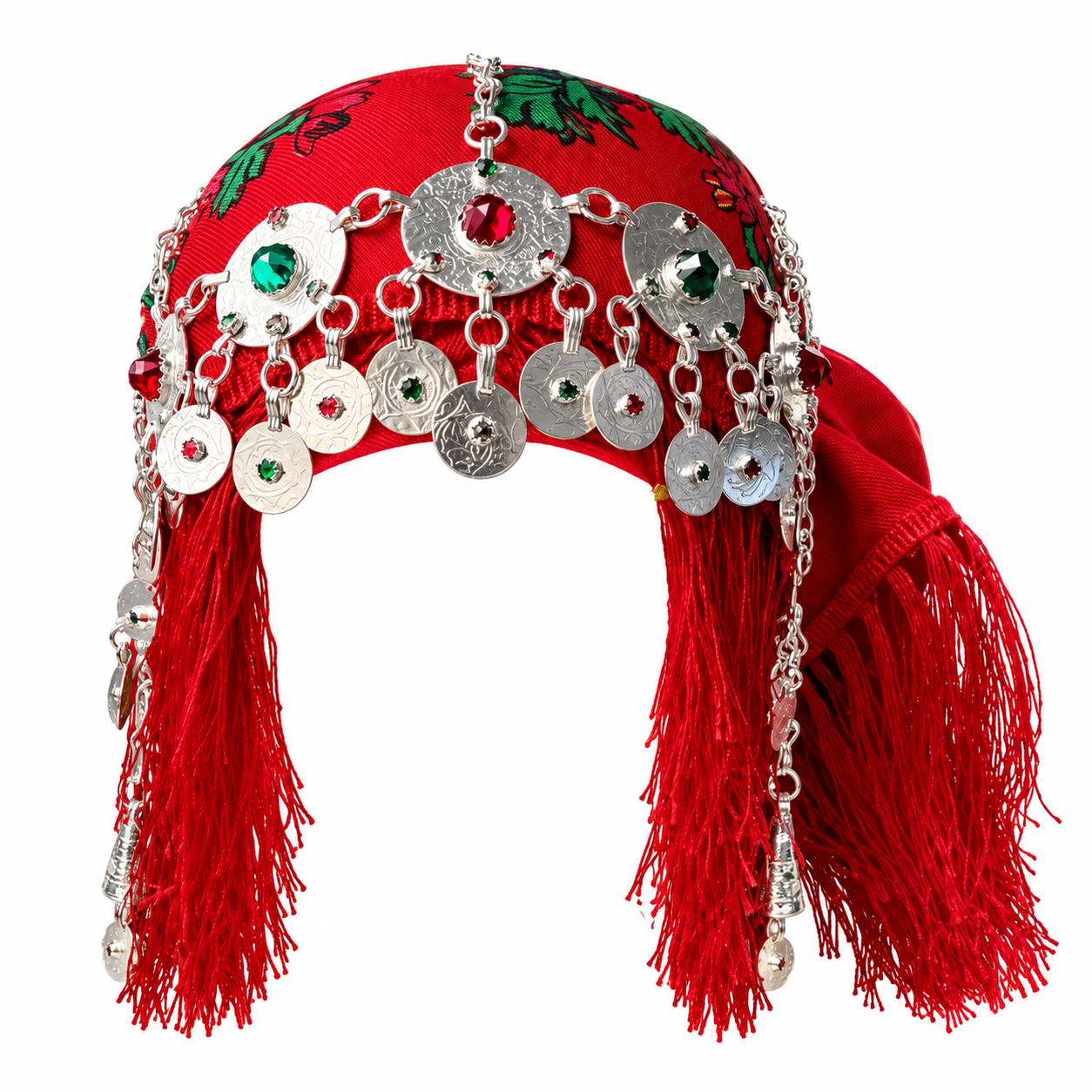 Amazigh Berber Handmade Headdress Inspired Cultural Tribal Headband