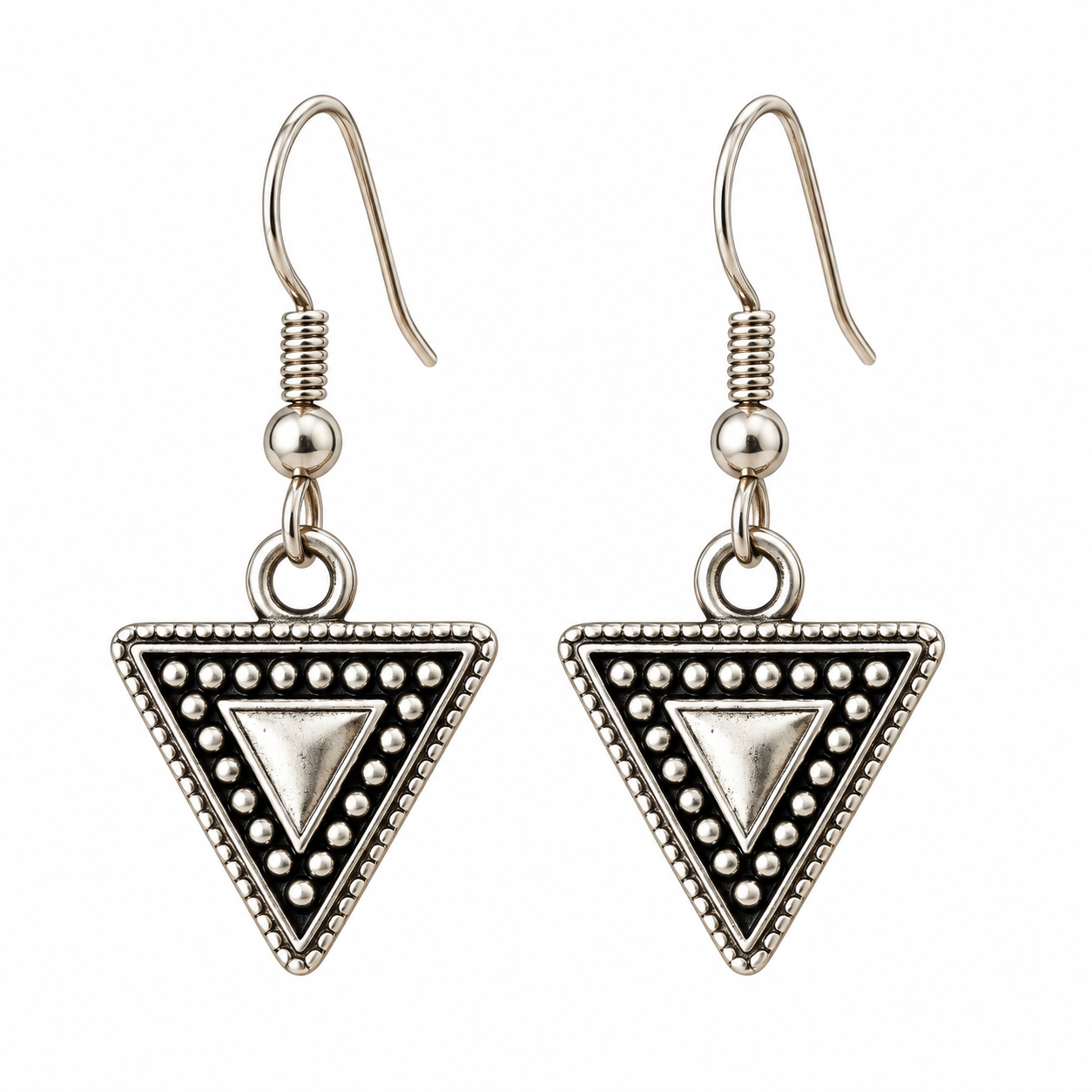 Amazigh Berber Handmade Inspired Earrings with Modern Cultural Design