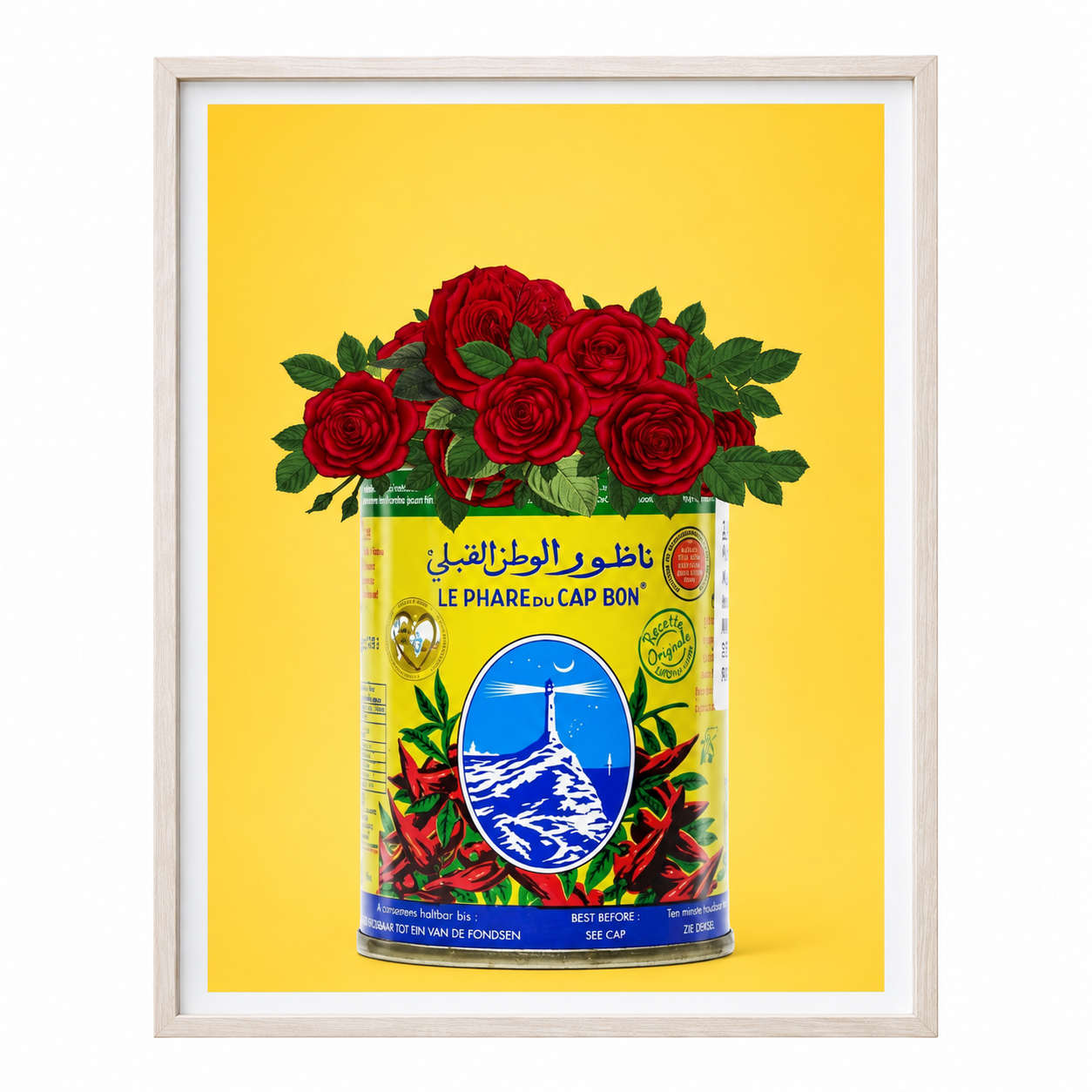 Amazigh Berber Harissa And Roses Art Print Digital Download