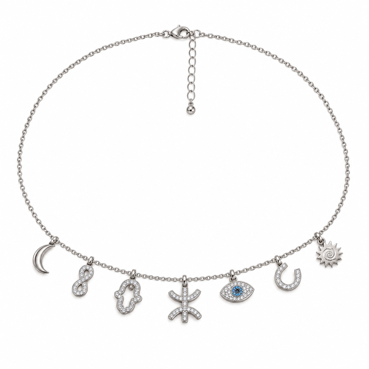 Amazigh Berber Kabyle Tifinagh Cadeau Charm Necklace Symbol Jewelry