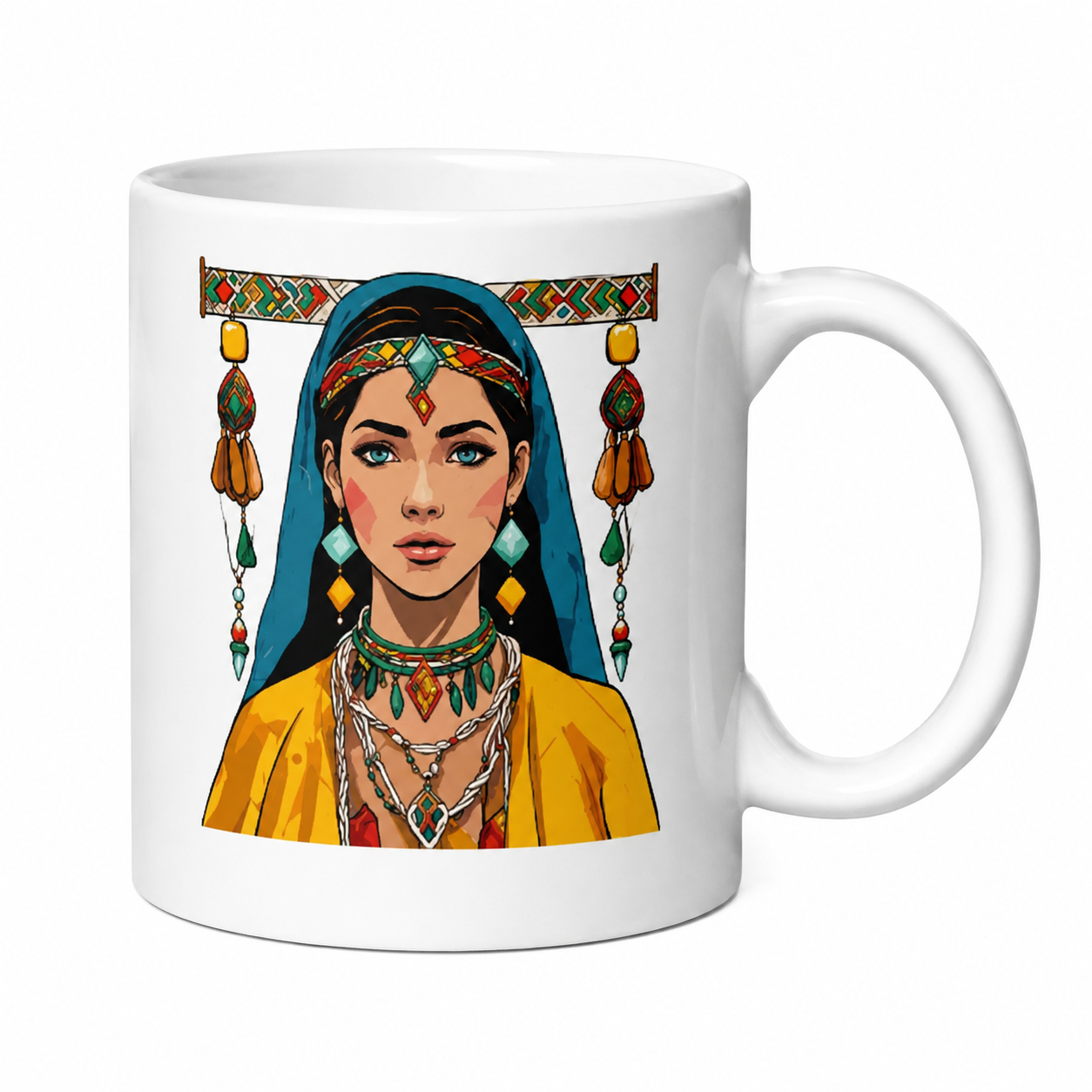 Amazigh Berber Kabyle Tifinagh Culture Your Support Symbol Mug