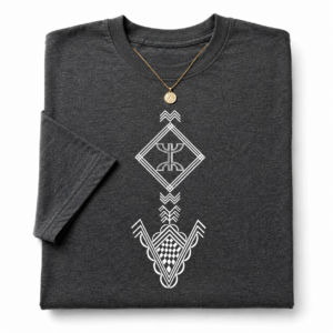 Amazigh Berber Kabyle Tifinagh Symbols T-Shirt Your support Design