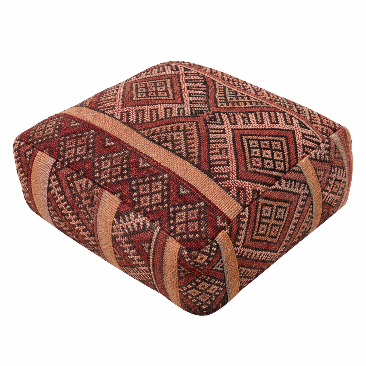 Amazigh Berber soft wool Floor reading nook meditation Pouf