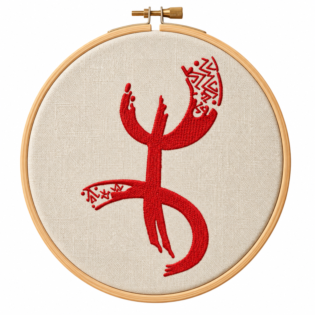 Amazigh Berber Tifinagh Machine Embroidery Design Digital Download