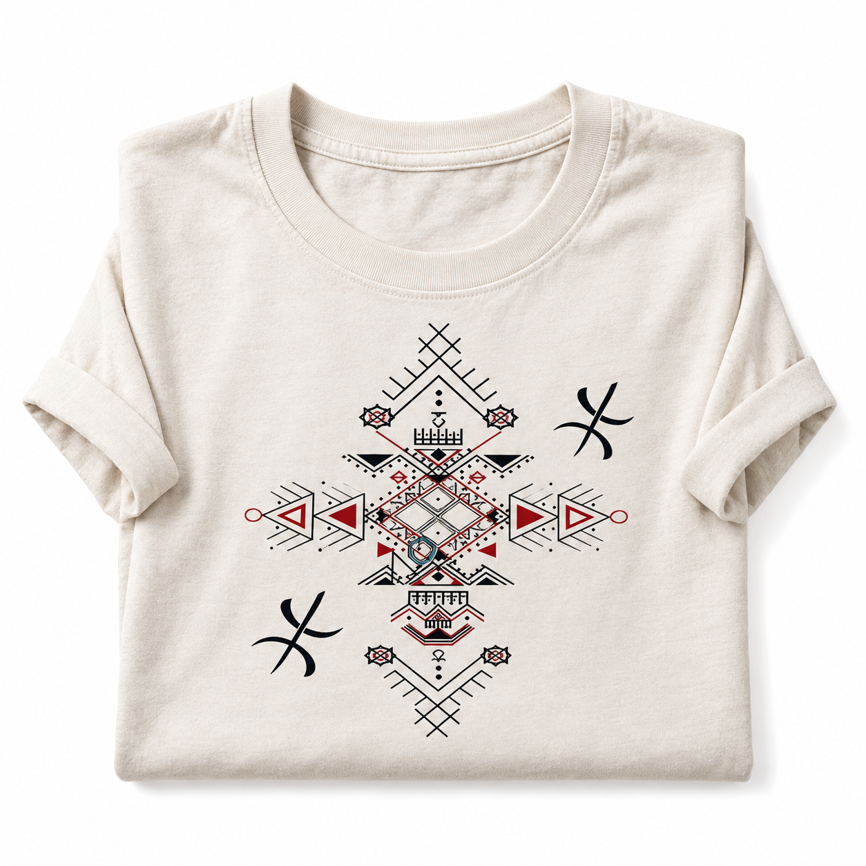 Amazigh Berber Tifinagh North African All-Over Print Heritage T-Shirt