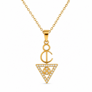 Amazigh Berber Tizerzit Fibula Inspired Stainless Steel Necklace