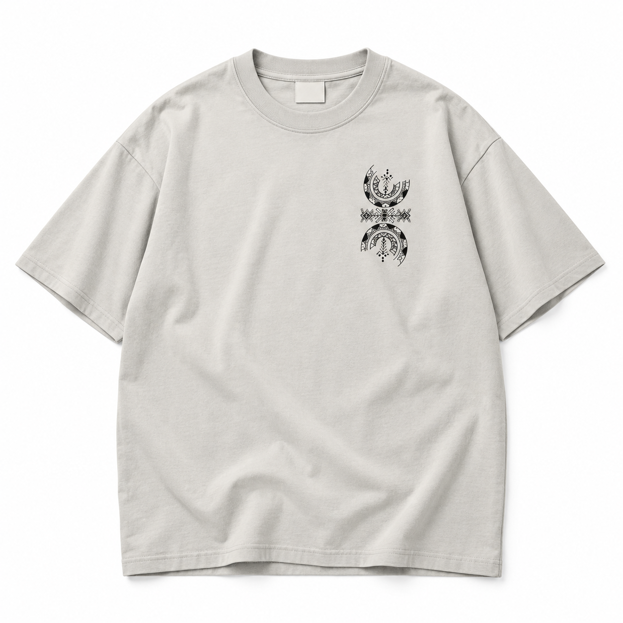 Amazigh Tifinagh Berber Oversized faded Youth Graphic T-Shirt