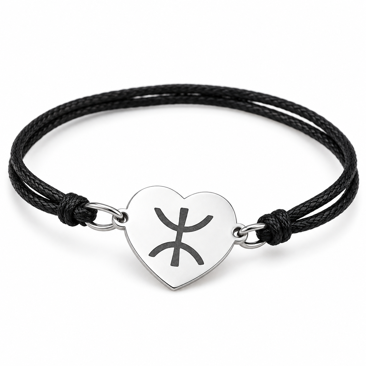 Amazigh Yaz Symbol Berber Kabyle Stainless Steel Bracelet