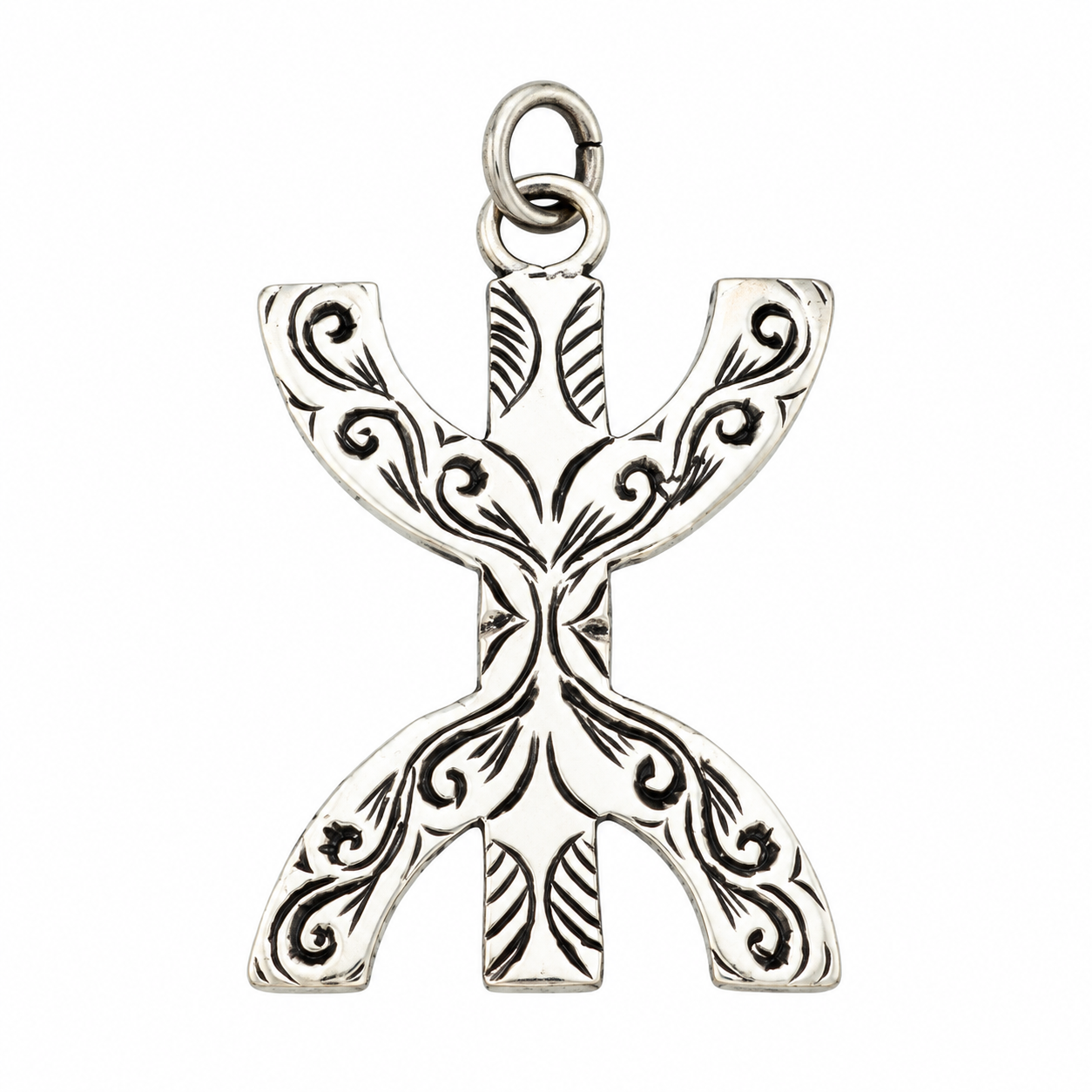 Amazigh Yaz Symbol Berber Kabyle Tuareg Pendant Necklace