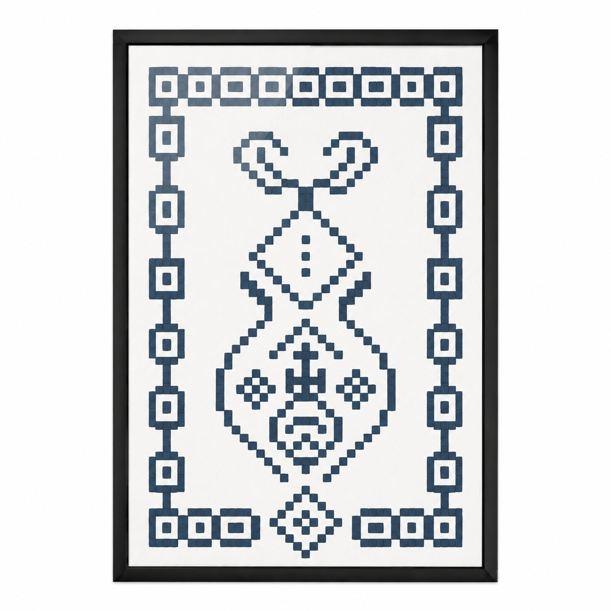 Amazigh Yaz Symbol Folk Art Poster Printable Wall Art Download