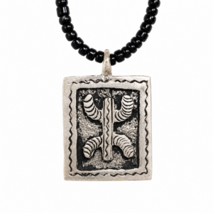 Amazigh Yaz Symbol Necklace Tuareg Inspired Gift Design