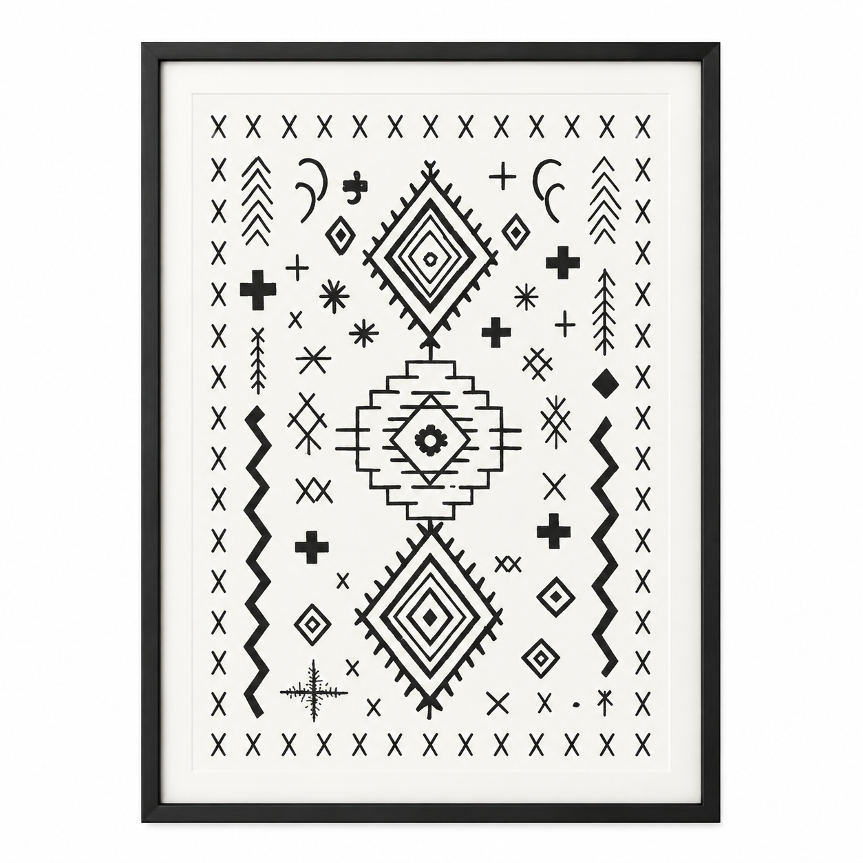 Amazigh Yaz Symbol Poster Digital Download Printable Artwork