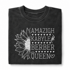Amazigh Yaz Tifinagh Kabyle Berber Symbol Graphic T-Shirt